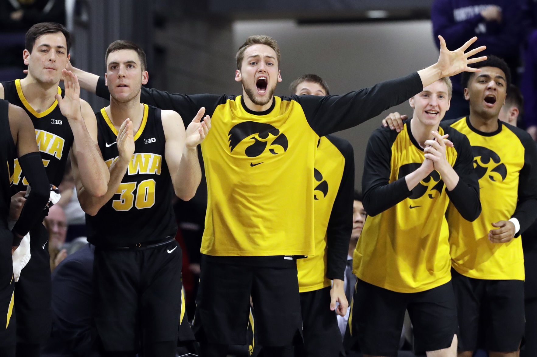 Iowa Northwestern Basketball